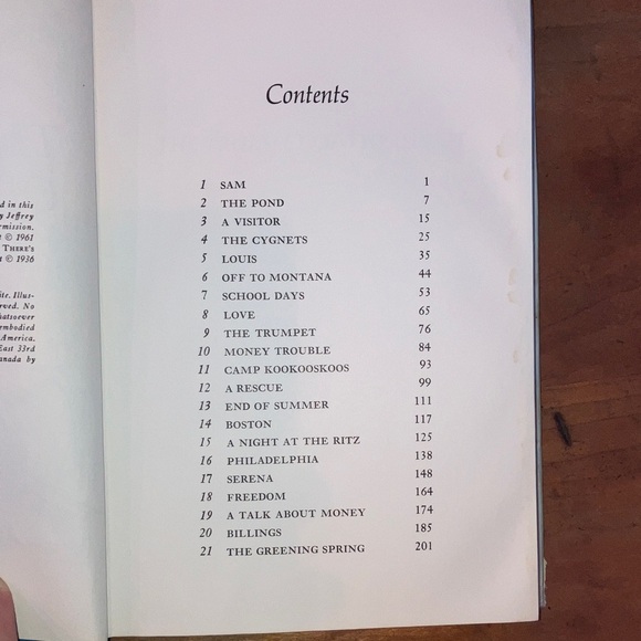 The Trumpet of the Swan by E.B. White - vintage Illustrated Children's Book - Picture 4 of 16